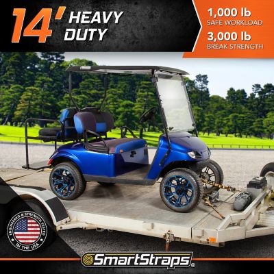 Image showing  1.25 in. x 14 ft. RatchetX Tie Down, 1,000 lb., Orange Camouflage, 4 pk.