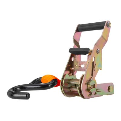 2 Wide Ratchet Strap w/ Twisted Snap Hook, Direct Hook on Ratchet