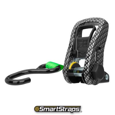 Image showing  1 in. x 14 ft. Premium CarbonX Tie Down, 500 lb., Green, 4 pk.