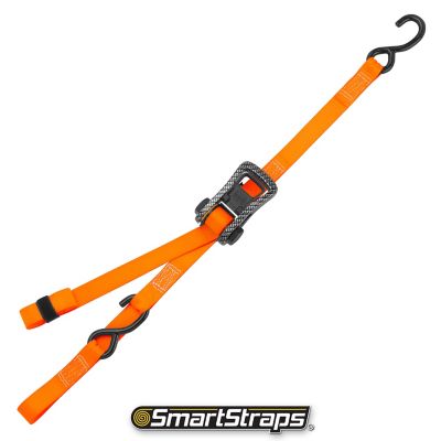 Image showing  1.25 in. x 14 ft. Premium CarbonX Tie Down, 1,000 lb., Orange, 4 pk.