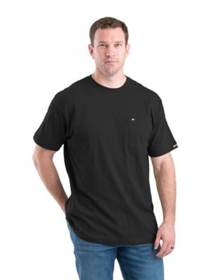 Berne Men's Heavyweight Short-Sleeve Pocket T-Shirt