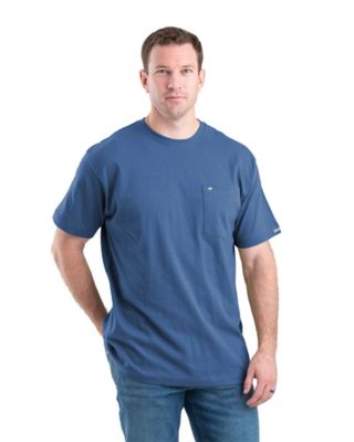 Berne Men's Heavyweight Short-Sleeve Pocket T-Shirt