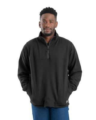 Berne Men's Heritage Thermal-Lined Quarter-Zip Sweatshirt