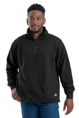 Berne Men's Heritage Thermal-Lined Quarter-Zip Sweatshirt