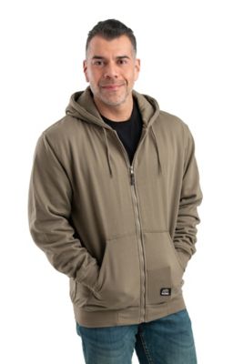 Berne Heritage Thermal-Lined Zip-Front Hooded Sweatshirt