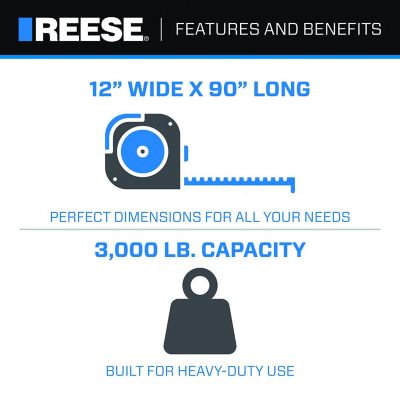 Image showing  3,000 lb. Capacity Heavy-Duty Ramps, 90 in., 2-Pack