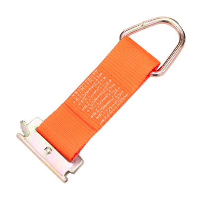 SmartStraps 8 in. Tie-Off E-Track Strap, 1,167 lb., Orange, 174