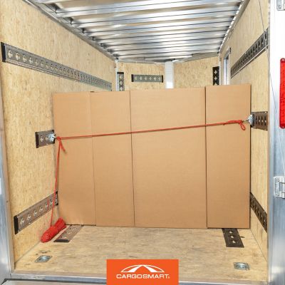 Image showing 8 th CargoSmart 2,000 lb. Capacity E-Track Heavy-Duty Tie-Off Ring