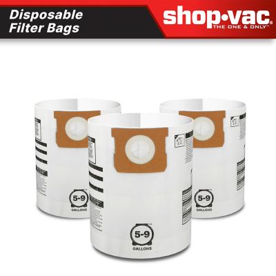 Image showing  5-8 gal. Filter Bags, 3 ct.