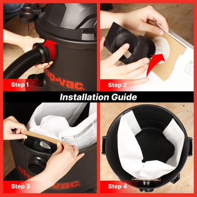 Image showing  5-8 gal. Filter Bags, 3 ct.