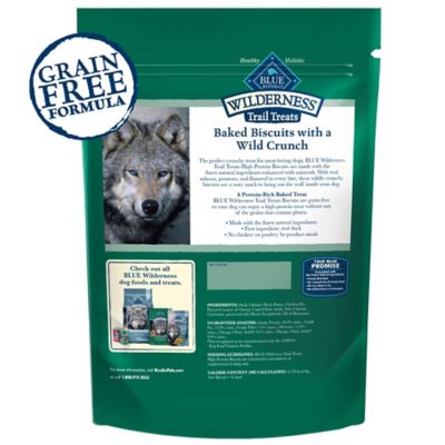 Image showing  Trail Treats High Protein Grain-Free Duck Flavor Crunchy Dog Biscuits, 10 oz.