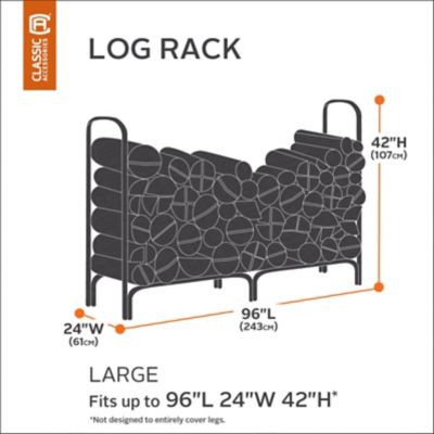Image showing  8 ft. Polyester Log Rack Cover