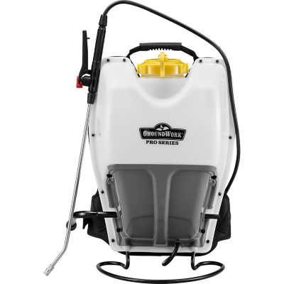 GroundWork Backpack Pump Sprayer, 4 gal. Capacity - For Life Out Here