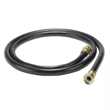 GroundWork 5/8 in x 6 ft AC Hose Leader Black Garden Hoses