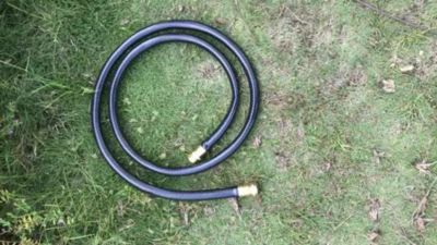 Image showing  5/8 in. x 6 ft. Leader Hose, Black