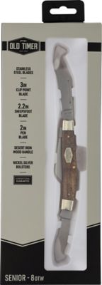 Image showing  3 in. Senior Iron Wood Pocket Knife