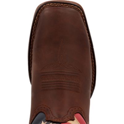 Image showing 2 th Durango Men's Rebel Pull-On Flag Boots, 11 in.