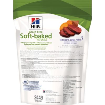 Image showing  Baked Naturals Beef/Sweet Potato Flavor Dog Chew Treats, 8 oz.
