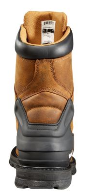Image showing  Men's Waterproof Steel Toe Work Boots, Bison Brown Oil Tan, 8 in.