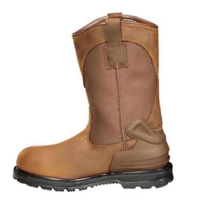 Image showing  Waterproof Steel Toe Wellington Boots, Oil-Tanned Leather, 11 in.