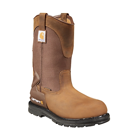Carhartt Men's Waterproof Soft Toe Wellington Boots, Oil-Tanned Leather ...