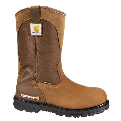 Carhartt Waterproof Soft Toe Wellington Boots, Oil-Tanned Leather, 11 in.