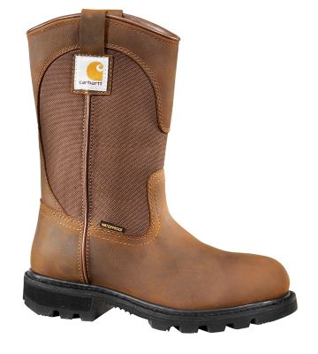 Carhartt Women's Waterproof Steel Toe Wellington Boots, Bison Brown Oil ...