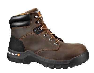 Image showing 2 th Carhartt Rugged Flex Composite Toe Work Boots, Oil-Tanned Leather, 6 in.