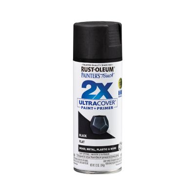 Rust-Oleum 12 oz. Painter's Touch 2X Ultra Cover Spray Paint, Flat