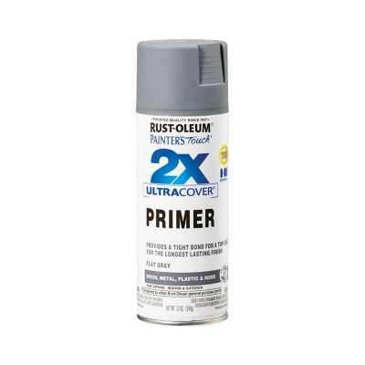 Rust-Oleum 12 oz. Painter's Touch 2X Ultra Cover Spray Primer, Flat at  Tractor Supply Co.