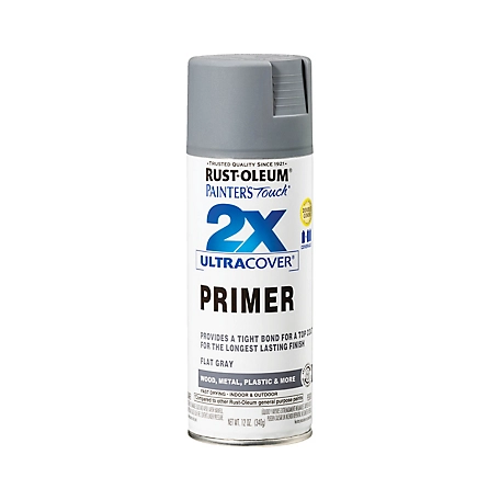 Rust-Oleum 12 oz. Painter's Touch 2X Ultra Cover Spray Primer, Flat