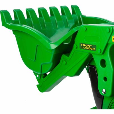 Image showing 5 th Peg Perego John Deere Tractor with Front Loader Ride-On Toy, Ages 3-7