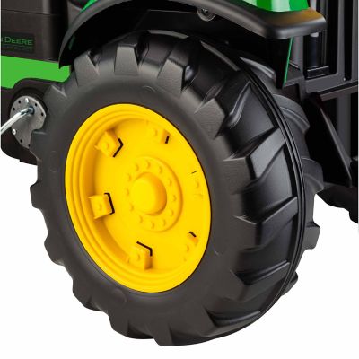 Image showing 6 th Peg Perego John Deere Tractor with Front Loader Ride-On Toy, Ages 3-7