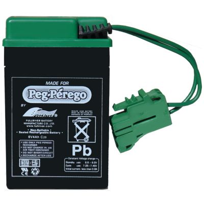 peg perego tractor battery