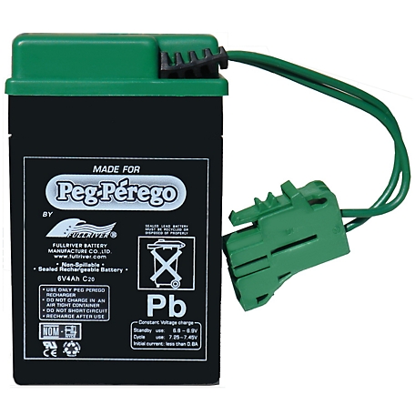 Peg Perego 6V Rechargeable Battery
