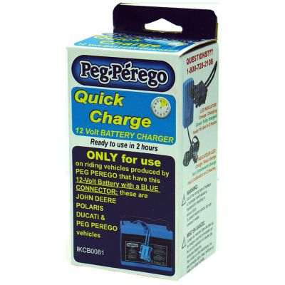 12 Volt Battery Charger for Peg Perego 12V Charger Works with Peg Pere John Dere 