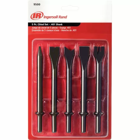 Ingersoll Rand 5 pieces Chisel bit set Air Hammers