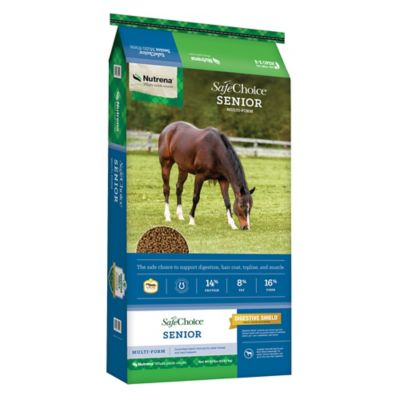 Nutrena SafeChoice Senior Horse Feed, 50 lb