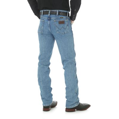 Image showing 1 th Wrangler Men's Slim Fit Mid-Rise Premium Performance Cowboy Cut Jeans