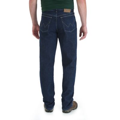 Image showing 1 th Wrangler Men's Relaxed Fit High-Rise Rugged Wear Jeans