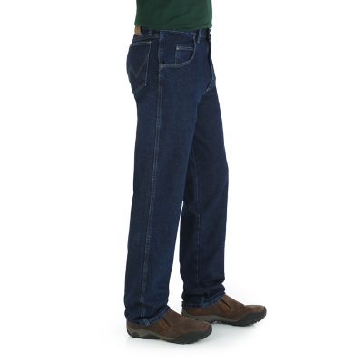 Image showing 2 th Wrangler Men's Relaxed Fit High-Rise Rugged Wear Jeans