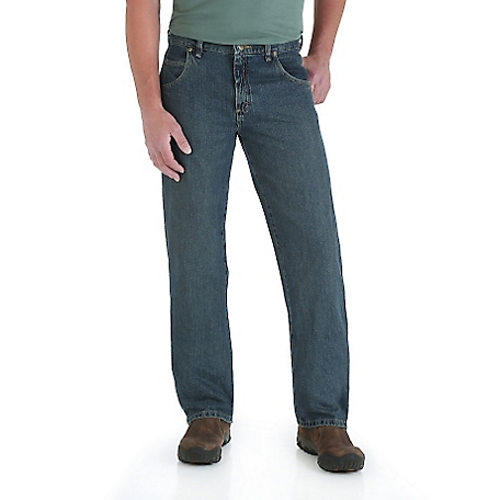Wrangler Men's Relaxed Fit Mid-Rise Rugged Wear Straight Leg Jeans at  Tractor Supply Co.