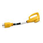 Image showing  30M/30F AMP 12 in. 4-Prong Generator Adapter