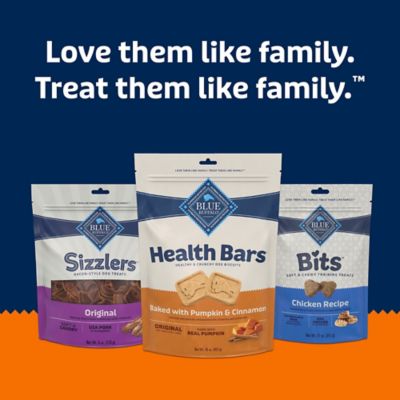 Image showing 7 th Blue Buffalo Health Bars Natural Pumpkin and Cinnamon Flavor Crunchy Dog Treat Biscuits, 16 oz.