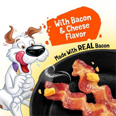 Image showing  Bacon and Cheese Flavor Dog Treats, 6 oz.