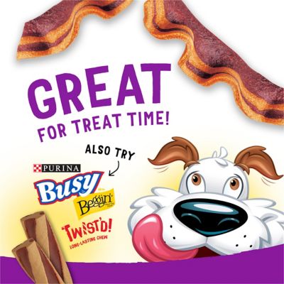 Image showing 6 th Purina Beggin' Bacon and Cheese Flavor Dog Treats, 6 oz.