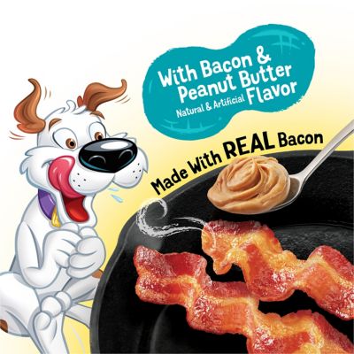 Image showing Purina Beggin' Strips Bacon and Peanut Butter Flavor Dog Treats 6 oz.