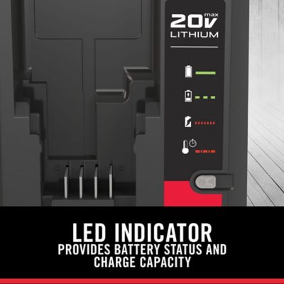 Image showing  20V Max 2.0 Ah Lithium-Ion Charger