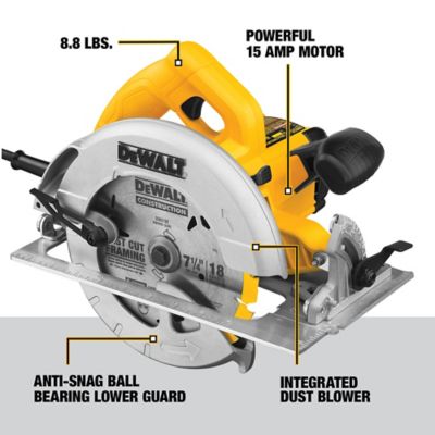 Image showing  15A Corded 7-1/4 in. Lightweight Circular Saw