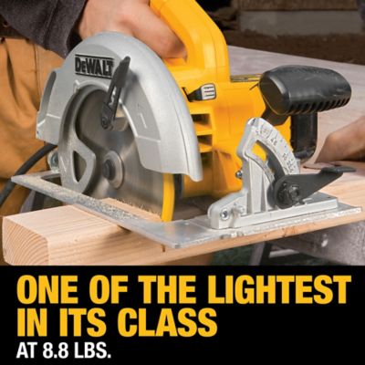 Image showing 12 th DEWALT 15A Corded 7-1/4 in. Lightweight Circular Saw